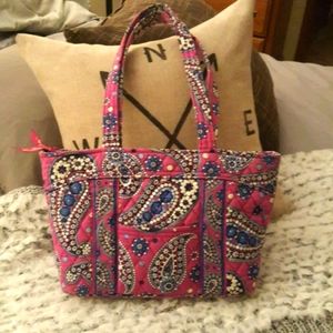 Vera Bradley Boysenberry Tote Retired 2011